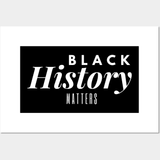 Black History Matters Posters and Art